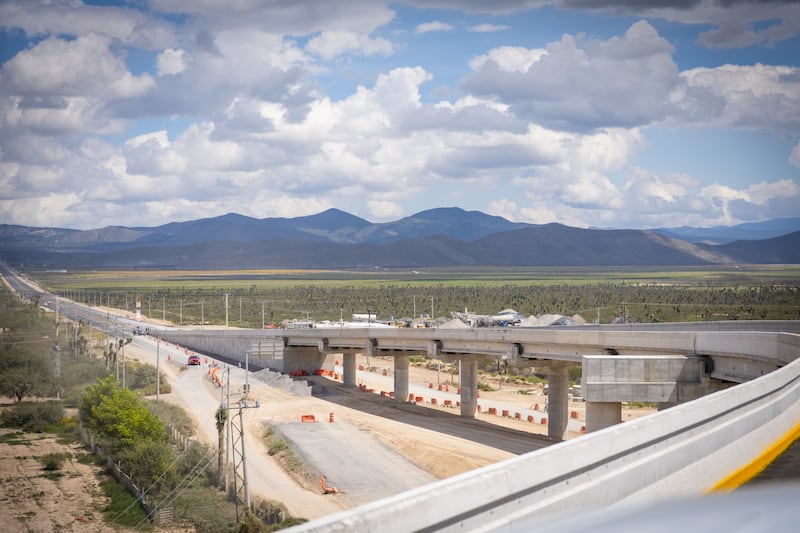 Primera etapa de la carretera Interserrana en Nuevo León