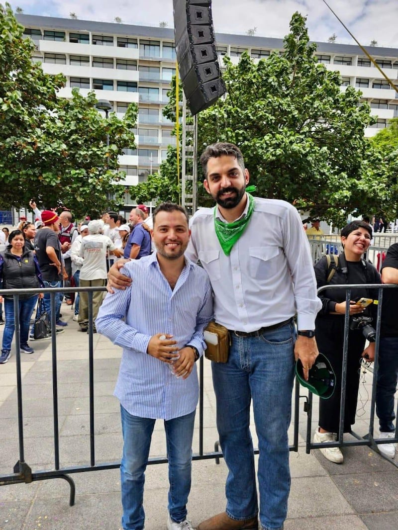 Antonio Attolini y Diego Rivera