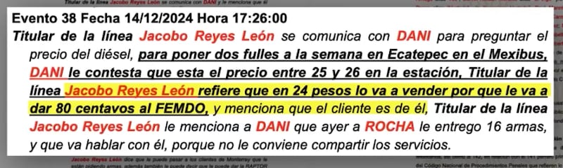De acuerdo a información revelada por Latinus, el dueño de Miss Universo operaba una red de tráfico de armas que tenía como clientes al CJNG, La Unión y La Chokiza, a unas calles de Palacio Nacional. Documento de la FGR