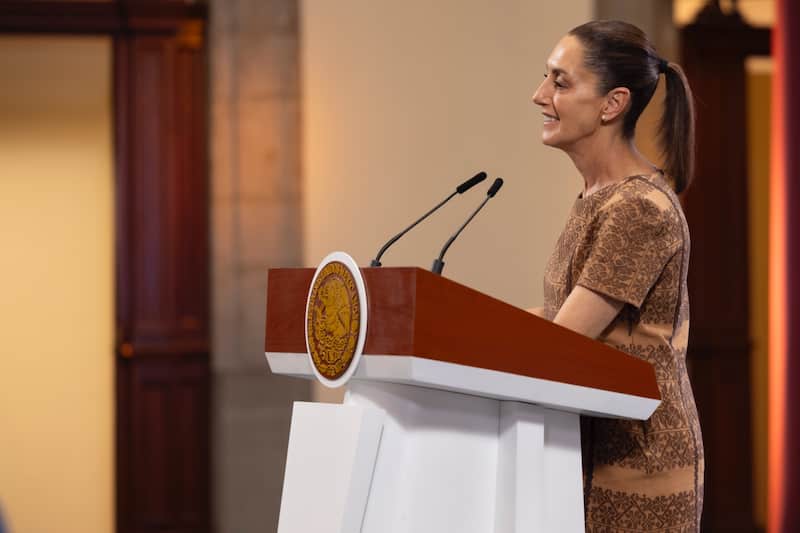 La presidenta envió felicitaciones a las mamás por su día Sheinbaum Pardo en su conferencia matutina
