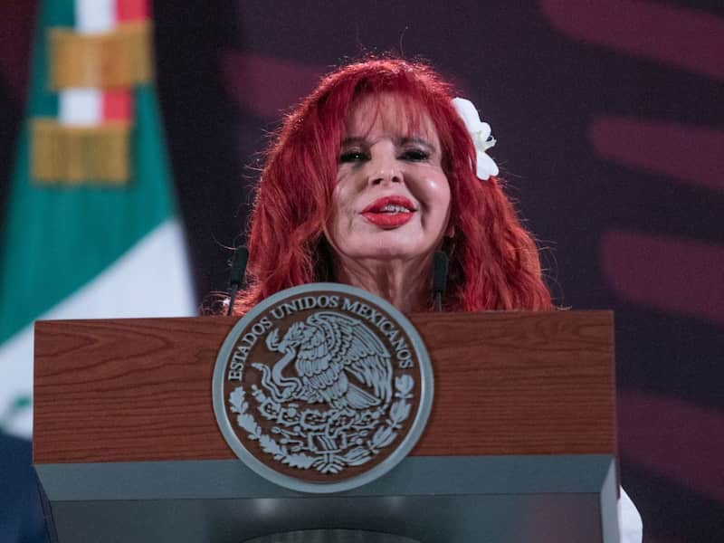 Layda Sansores ha sido acusada de hostigar a medios de comunicación del estado Layda Sansores, gobernadora de Campeche, durante su participación en una conferencia del presidente de México, Andres Manuel López Obrador en 2024.