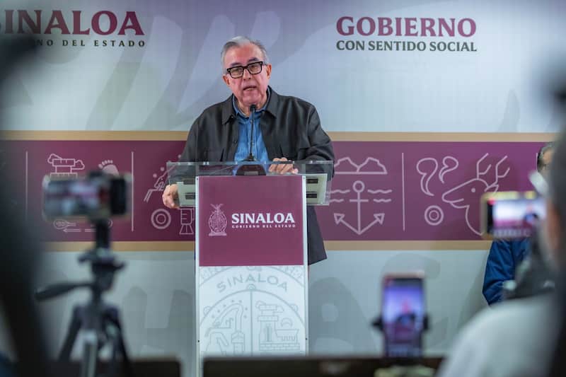 El gobernador de Sinaloa, Rubén Rocha Moya El morenista pidió unión luego de que se manifestaron en contra de su gobierno por la violencia
