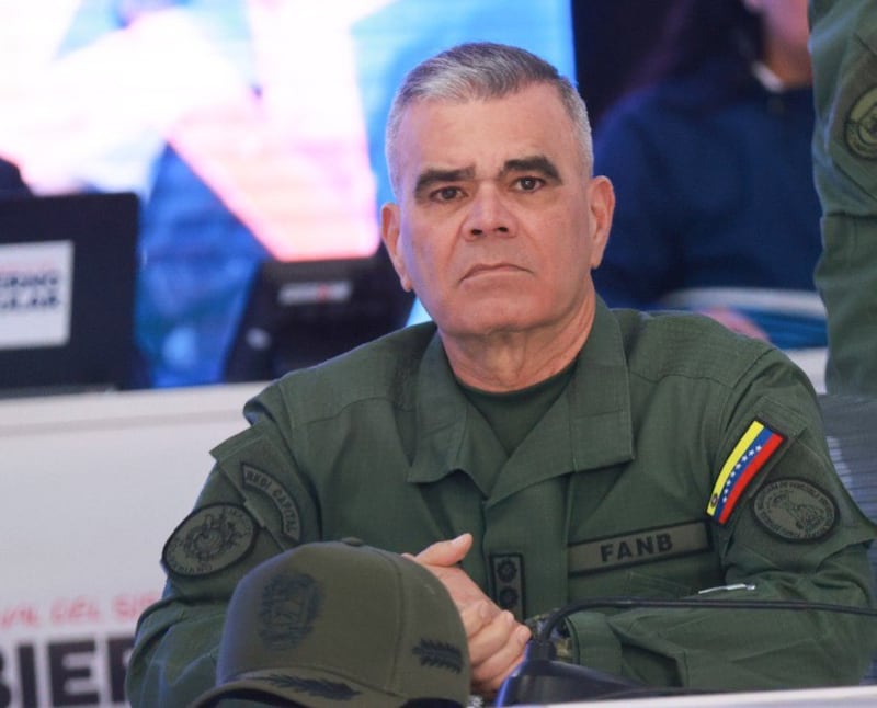 Vladimir Padrino López, ministro de Defensa de Venezuela Vladimir Padrino