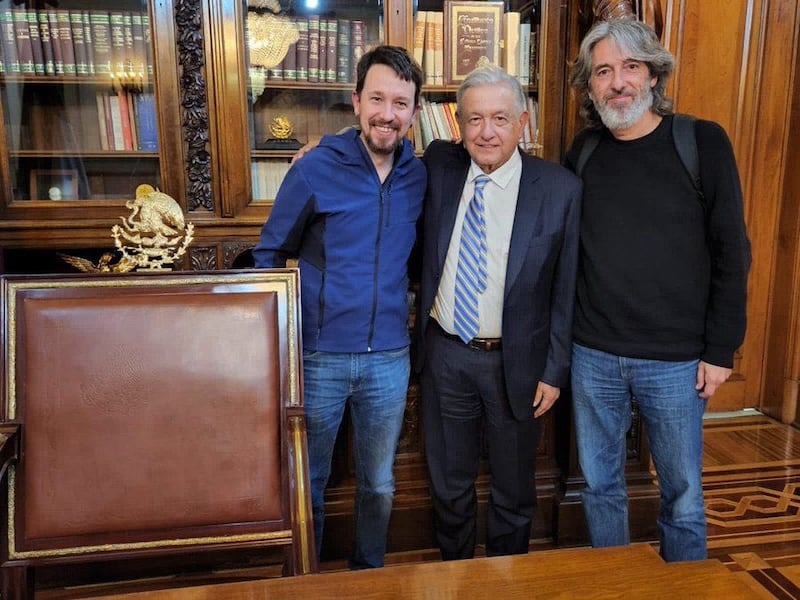 Pablo Iglesias y AMLO