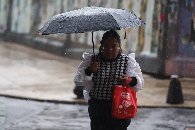 Lluvias en la CDMX