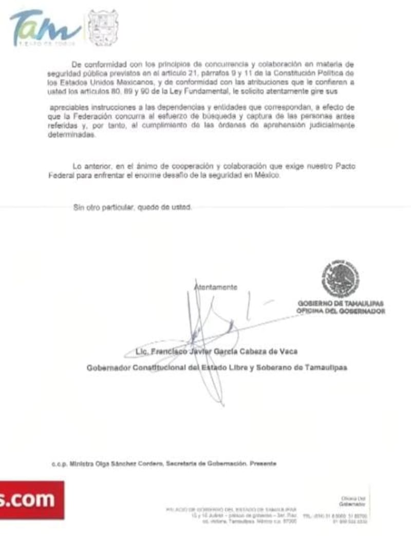 Documento de Aristegui Noticias