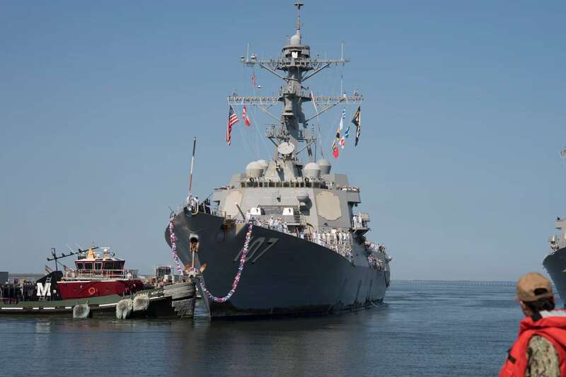 Comando Norte de EUA despliega buque USS Gravely Comando Norte de EUA despliega buque USS Gravely