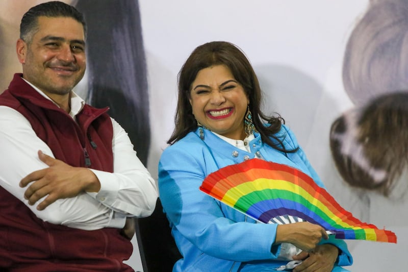 Harfuch y Clara Brugada
