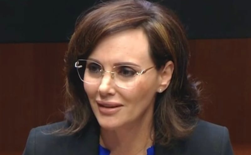 Lilly Téllez, senadora del PAN