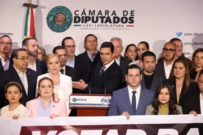 Bancada del PAN en la Cámara de Diputados