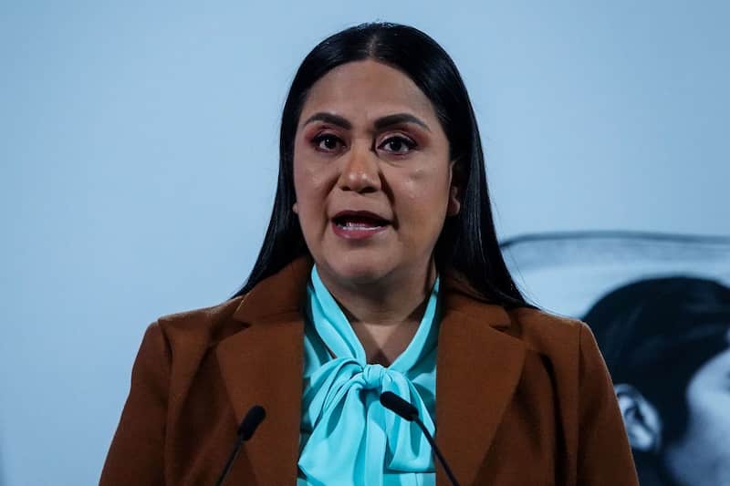 la secretaria del bienestar dialogará con el diputado ricardo monreal la secretaria en una conferencia de prensa matutina
