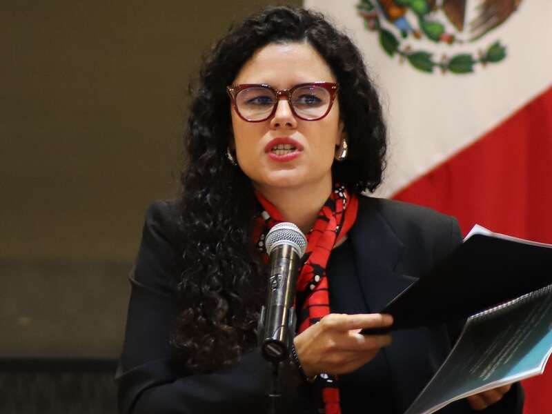 Luisa María Alcalde, dirigente nacional de Morena Luisa María Alcalde, dirigente nacional de Morena, atiende llamado de Claudia Sheinbaum.