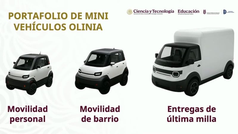 Modelos autos Olinia