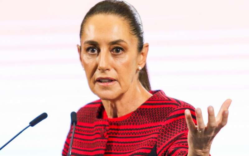 La mandataria, Claudia Sheinbaum en conferencia matutina