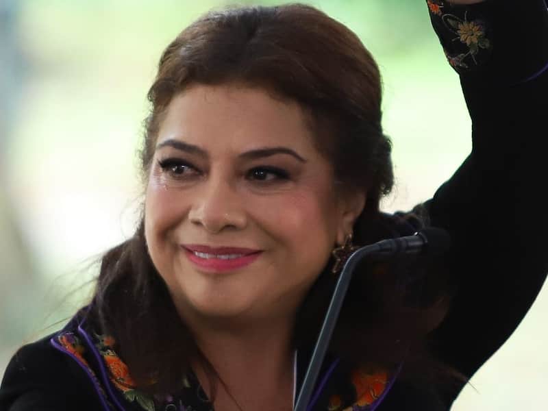 Clara Brugada, jefa de gobierno de la capital Clara Brugada, jefa de gobierno de la capital, hace anuncios en CDMX