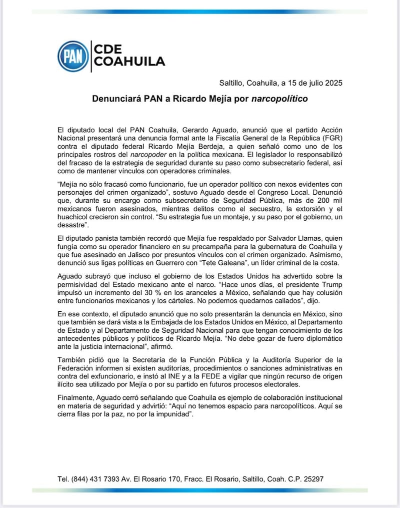 PAN Coahuila