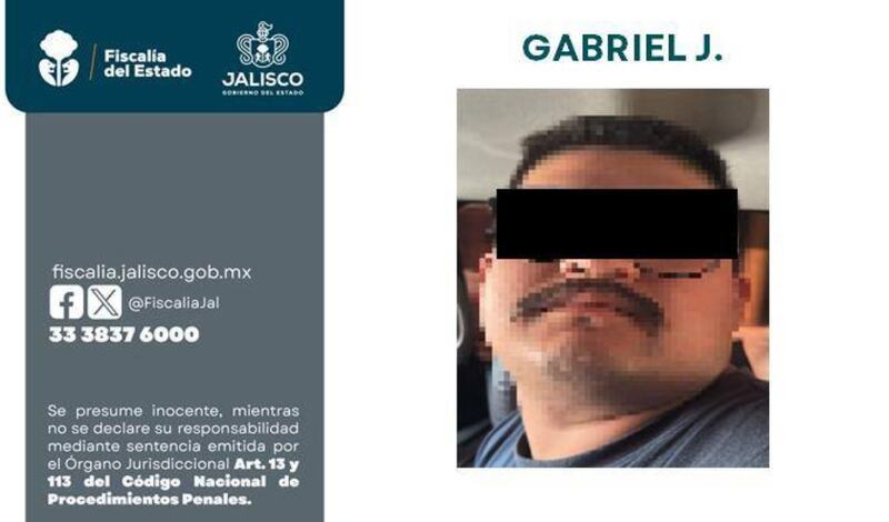 Detienen a Gabriel J