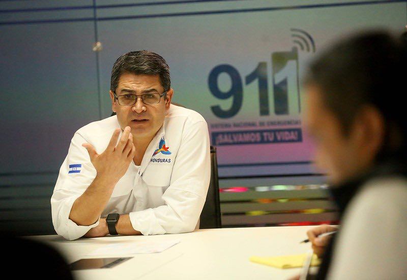 El expresidente se encontraba preso en EUA por tráfico de drogas Juan Orlando Hernández