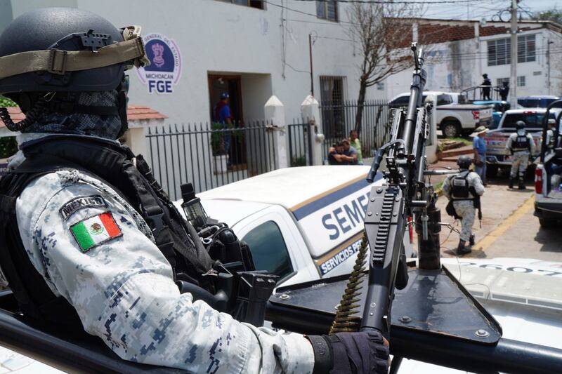 Guardia Nacional en Michoacán