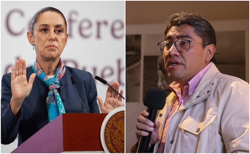 Sheinbaum y Saúl Monreal